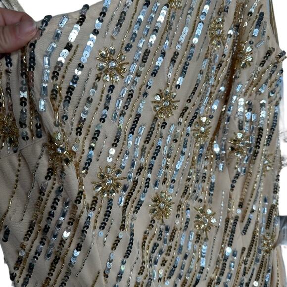 Mac Duggal 93739 Embellished Floral One Shoulder Gown - Picture 6 of 13